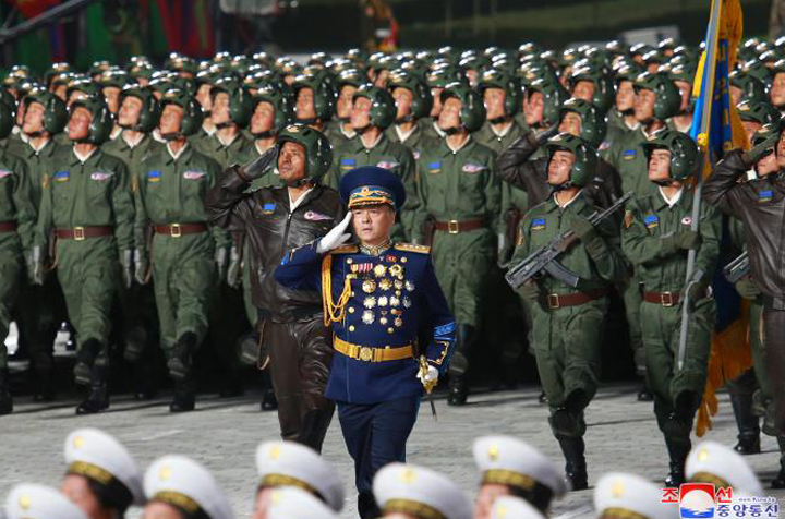 9-조선로동당창건 75돐경축 열병식